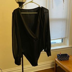 XL black body suit